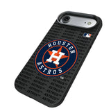 Houston Astros Text Backdrop Bump Phone Case for Apple iPhone