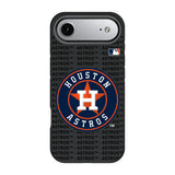 Houston Astros Text Backdrop Bump Phone Case for Apple iPhone