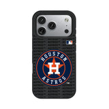 Houston Astros Text Backdrop Bump Phone Case for Apple iPhone