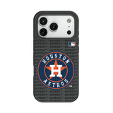 Houston Astros Text Backdrop Bump Phone Case for Apple iPhone