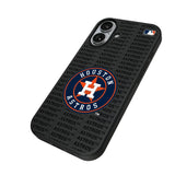 Houston Astros Text Backdrop MagSafe Compatible Phone Case for Apple iPhone