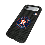 Houston Astros Text Backdrop MagSafe Compatible Phone Case for Apple iPhone