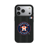 Houston Astros Text Backdrop MagSafe Compatible Phone Case for Apple iPhone