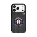 Houston Astros Text Backdrop MagSafe Compatible Phone Case for Apple iPhone