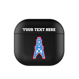Houston Oilers Historic Collection Personalized Insignia AirPod Case Cover