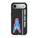Houston Oilers Historic Collection Personalized Sidebard MagSafe Compatible Phone Case for Apple iPhone