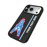 Houston Oilers Historic Collection Personalized Sidebard MagSafe Compatible Phone Case for Apple iPhone