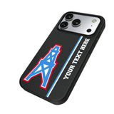 Houston Oilers Historic Collection Personalized Sidebard MagSafe Compatible Phone Case for Apple iPhone
