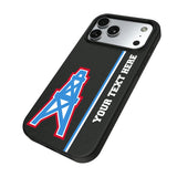 Houston Oilers Historic Collection Personalized Sidebard MagSafe Compatible Phone Case for Apple iPhone