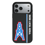 Houston Oilers Historic Collection Personalized Sidebard MagSafe Compatible Phone Case for Apple iPhone