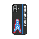 Houston Oilers Historic Collection Personalized Sidebard MagSafe Compatible Phone Case for Apple iPhone