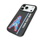 Houston Oilers Historic Collection Personalized Sidebard MagSafe Compatible Phone Case for Apple iPhone