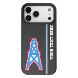 Houston Oilers Historic Collection Personalized Sidebard MagSafe Compatible Phone Case for Apple iPhone