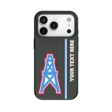 Houston Oilers Historic Collection Personalized Sidebard MagSafe Compatible Phone Case for Apple iPhone