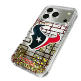 Houston Texans Brick Glitter Phone Case for Apple iPhone 17 Series