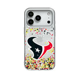 Houston Texans Confetti Glitter Phone Case for Apple iPhone
