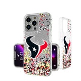 Houston Texans Confetti Glitter Phone Case for Apple iPhone