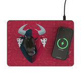 Houston Texans Deco 15-Watt Wireless Charger and Mouse Pad