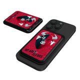 Houston Texans Deco Black Magnetic Credit Card Wallet