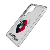 Houston Texans Deco Clear Phone Case for Samsung Galaxy