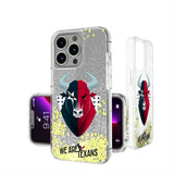 Houston Texans Deco Glitter Phone Case for Apple iPhone