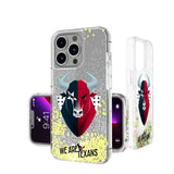 Houston Texans Deco Glitter Phone Case for Apple iPhone