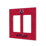 Houston Texans Deco Hidden-Screw Light Switch Plate
