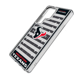 Houston Texans Field Clear Phone Case for Samsung Galaxy