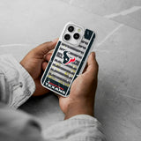 Houston Texans Field Glitter Phone Case for Apple iPhone