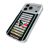Houston Texans Field Glitter Phone Case for Apple iPhone