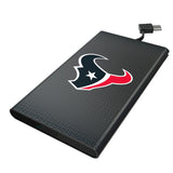 Houston Texans Linen 5000mAh Flat Powerbank