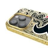 Houston Texans Paisley Bling Phone Case for Apple iPhone