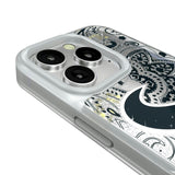 Houston Texans Paisley Glitter Phone Case for Apple iPhone