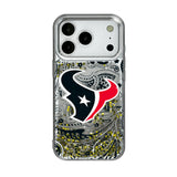 Houston Texans Paisley Glitter Phone Case for Apple iPhone