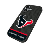 Houston Texans Personalized EndZone Plus Bump Phone Case for Apple iPhone