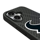 Houston Texans Personalized EndZone Plus Bump Phone Case for Apple iPhone