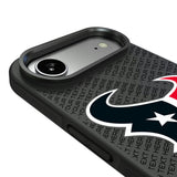 Houston Texans Personalized EndZone Plus Bump Phone Case for Apple iPhone