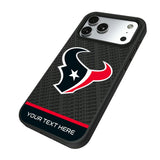 Houston Texans Personalized EndZone Plus Bump Phone Case for Apple iPhone