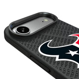 Houston Texans Personalized EndZone Plus Bump Phone Case for Apple iPhone