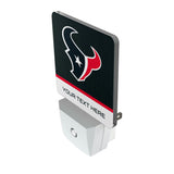 Houston Texans Personalized Endzone Solid Night Light 2-Pack