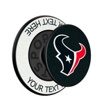 Houston Texans Personalized Endzone Solid PopSockets Magnetic Phone Grip and Stand