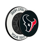 Houston Texans Personalized Endzone Solid PopSockets Magnetic Phone Grip and Stand