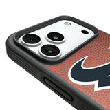 Houston Texans Personalized Football Bump Phone Case for Apple iPhone