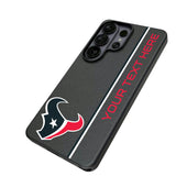 Houston Texans Personalized Sidebard MagSafe Compatible Phone Case for Samsung Galaxy 26 Series