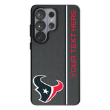 Houston Texans Personalized Sidebard MagSafe Compatible Phone Case for Samsung Galaxy 26 Series