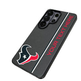 Houston Texans Personalized Sidebard MagSafe Compatible Phone Case for Samsung Galaxy