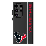 Houston Texans Personalized Sidebard MagSafe Compatible Phone Case for Samsung Galaxy