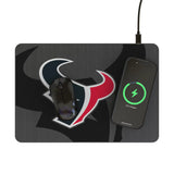 Houston Texans Personalized Tilt 15-Watt Wireless Charger and Mouse Pad