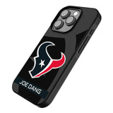 Houston Texans Personalized Tilt Bump Phone Case for Apple iPhone