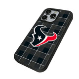 Houston Texans Plaid MagSafe Compatible Phone Case for Apple iPhone